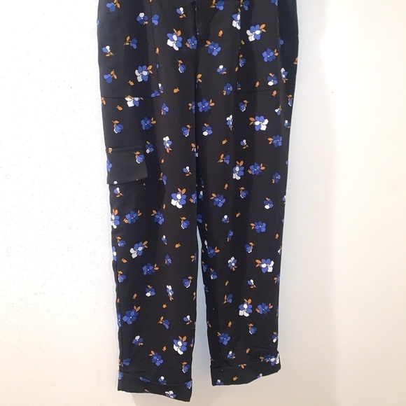 NWT Popsugar paper bag utility ankle pants - Picture 3 of 9